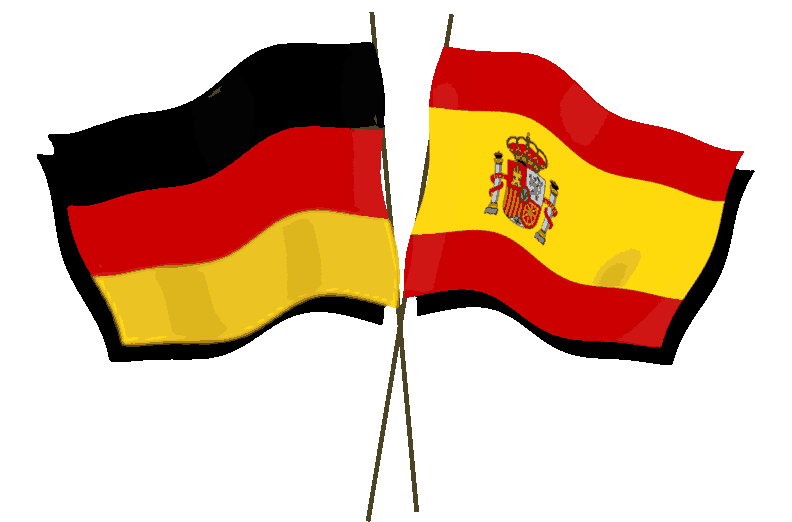 Deutschland – Spanien beim Beach