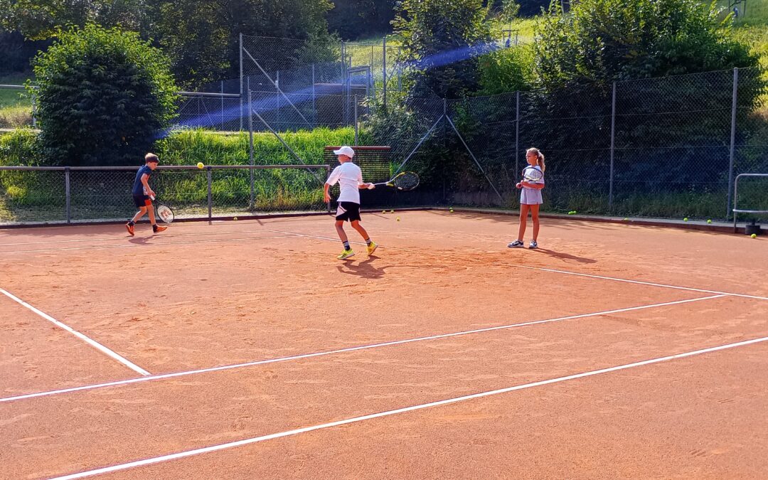 Tennis im September