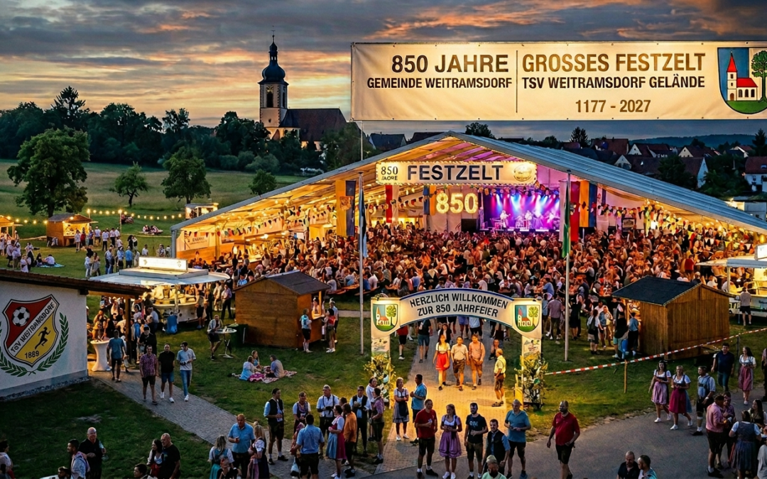 Gemeinsam 850 Jahre Gemeinde Weitramsdorf feiern.