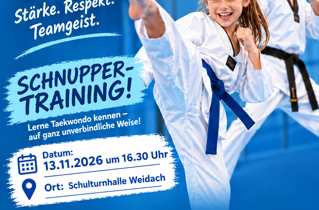 Schnuppertraining TAEKWONDO